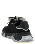 Dolce & Gabbana Black Polyamide Athletic Sneakers