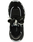 Dolce & Gabbana Black Polyamide Athletic Sneakers