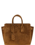 Saint Laurent Brown Calfskin Handbag