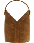 Saint Laurent Brown Calfskin Shoulder Bag