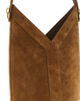 Saint Laurent Brown Calfskin Shoulder Bag