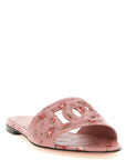 Dolce & Gabbana Multicolor Calfskin Slides