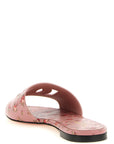 Dolce & Gabbana Multicolor Calfskin Slides