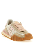 Dolce & Gabbana Multicolor Polyamide Athletic Sneakers