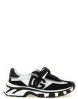 Dolce & Gabbana Bicolor Polyester Athletic Sneakers