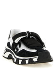 Dolce & Gabbana Bicolor Polyester Athletic Sneakers