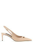 Dolce & Gabbana Multicolor Lamb Leather Mid Heel Pumps