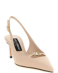 Dolce & Gabbana Multicolor Lamb Leather Mid Heel Pumps