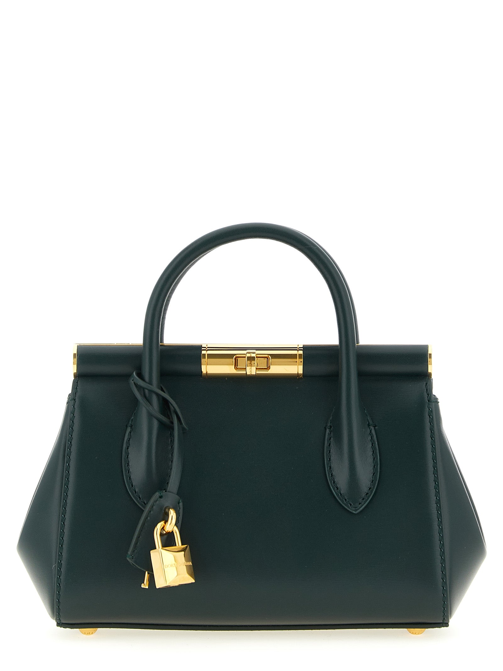 Dolce &amp; Gabbana Bicolor Calfskin Handbag