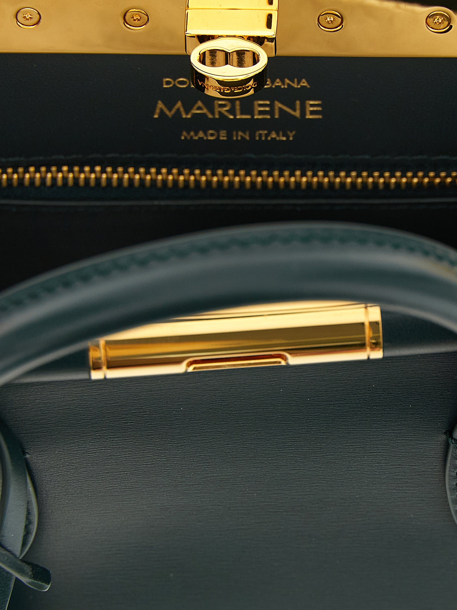 Dolce &amp; Gabbana Bicolor Calfskin Handbag