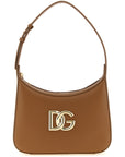 Dolce & Gabbana Brown Calfskin Shoulder Bag