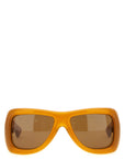 Saint Laurent Orange Acetate Sunglasses