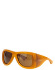 Saint Laurent Orange Acetate Sunglasses