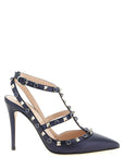 Valentino Garavani Blue Goatskin High Heel Pumps