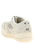 Balenciaga Beige Bovine Leather Platform Sneakers