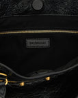 Balenciaga Black Lamb Leather Tote Bag