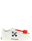 Off-White Bicolor Cotton Low Top Sneakers
