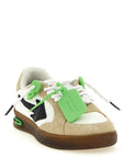 Off-White Multicolor Nylon Athletic Sneakers