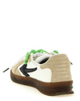 Off-White Multicolor Nylon Athletic Sneakers