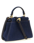 Fendi Blue Cotton Handbag