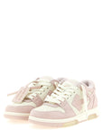Off-White Multicolor Leather Low Top Sneakers