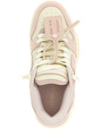 Off-White Multicolor Leather Low Top Sneakers