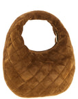 Saint Laurent Brown Calfskin Handbag
