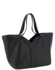 Saint Laurent Black Calfskin Tote Bag
