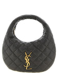 Saint Laurent Brown Lamb Leather Handbag