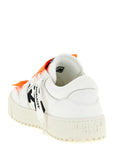 Off-White White Calfskin Athletic Sneakers