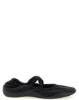 Balenciaga Black Polyester Ballet Flats