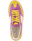 Valentino Garavani Multicolor Calfskin Athletic Sneakers