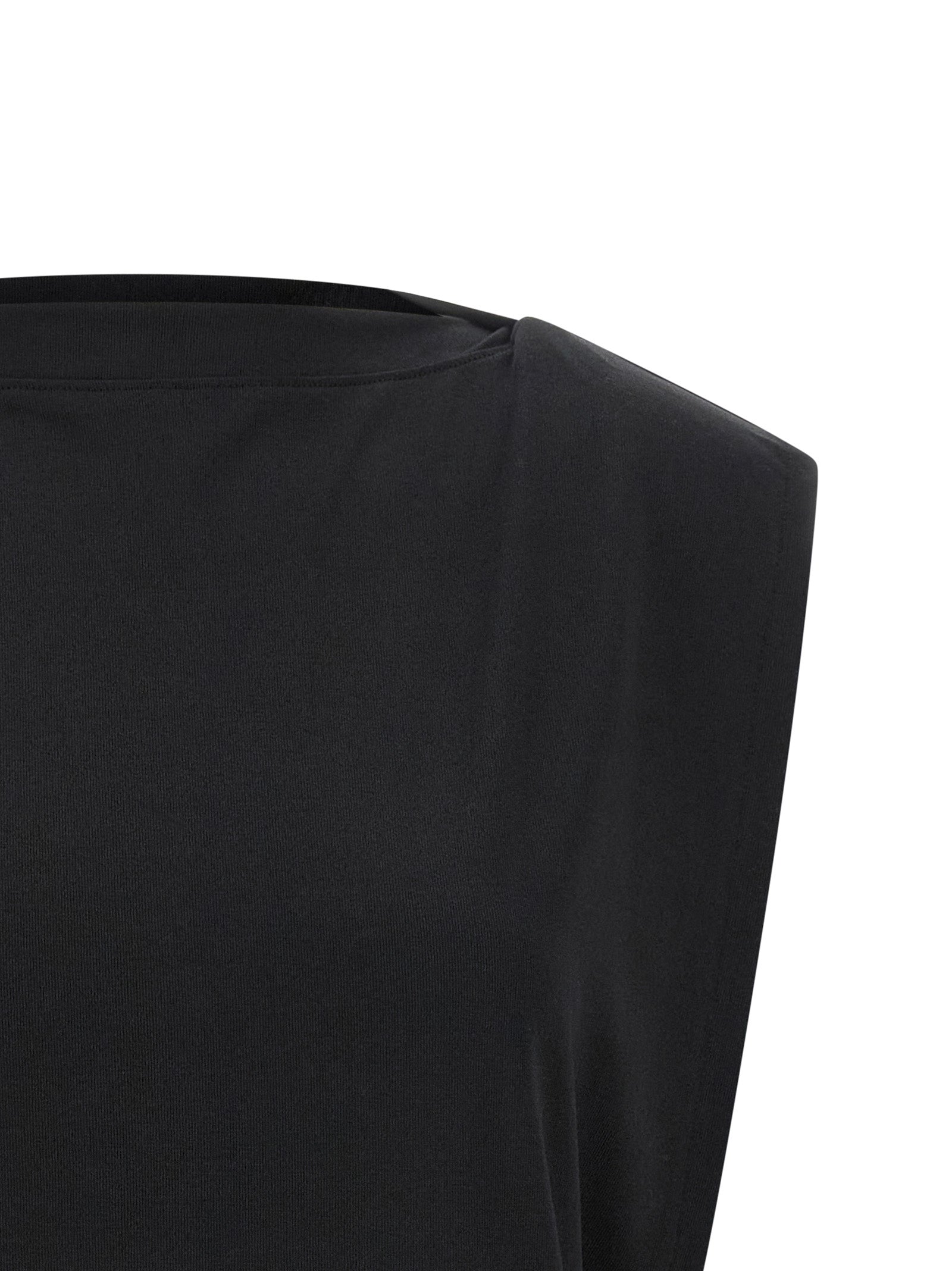 Jacquemus Black Paper Sleeveles T-Shirt