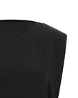 Jacquemus Black Paper Sleeveles T-Shirt