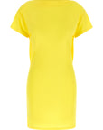 Jacquemus Bicolor Viscose Short Dress