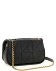 Saint Laurent Black Lamb Leather Shoulder Bag