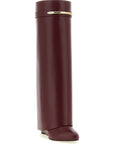 Givenchy Bordeaux Calfskin Over The Knee