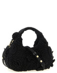 Ganni Black Organic Cotton Handbag