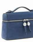 Tory Burch Blue Lamb Leather Handbag
