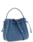 Tory Burch Blue Lamb Leather Handbag