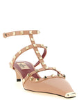 Valentino Garavani Multicolor Calfskin Mid Heel Pumps
