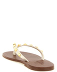 Valentino Garavani White Calfskin Slides