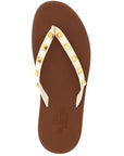 Valentino Garavani White Calfskin Slides