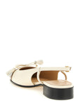 Valentino Garavani Black Leather Ballet Flats