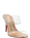 Christian Louboutin Multicolor Calfskin Stiletto Heel Sandals