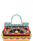 Dolce & Gabbana Multicolor Cotton Handbag