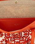 Dolce & Gabbana Orange Cotton Tote Bag