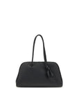 Jacquemus Black Calf Leather Bos Taurus Handbag