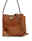 Balenciaga Brown Lamb Ovis Aries Aries Handbag