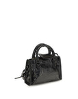 Balenciaga Black Lamb Ovis Aries Aries Handbag